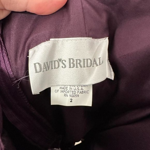 David’s Bridal Size‎ 2 Dress New With Tags - Picture 4 of 6
